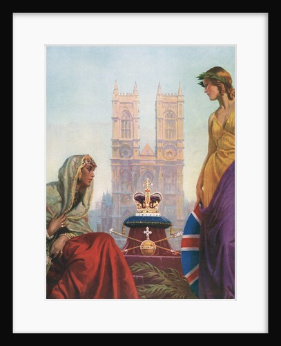 Allegory of the Coronation of George VI and Queen Elizabeth by Anonymous