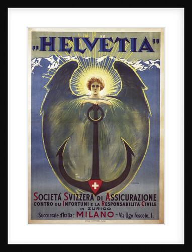 Helvetia poster by Umberto Boccioni