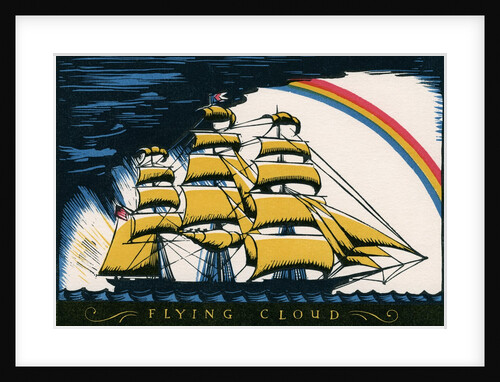 The American Clipper Ship Flying Cloud by Anonymous