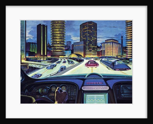 Electronic car of tomorrow by Anonymous