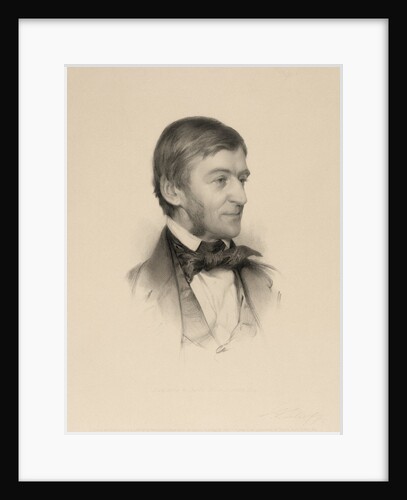Portrait of Ralph Waldo Emerson by Anonymous
