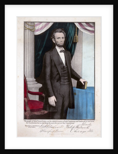 Portrait of Abraham Lincoln by Anonymous