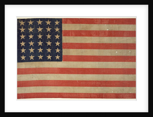 Thirty-six star American flag by Anonymous