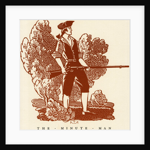 Revolutionary War Minuteman from 1775. by Anonymous