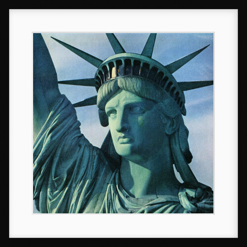 Close-Up of the Statue of Liberty. by Anonymous