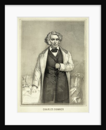 Portrait of Charles Sumner by Anonymous