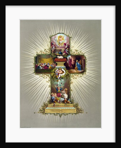 Easter Cross by Anonymous
