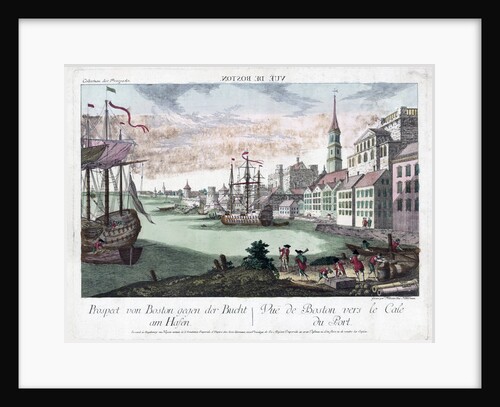 View of Boston Harbor by Anonymous