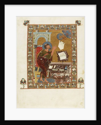 Saint Luke Evangelist from the Ostromir Gospels by Anonymous