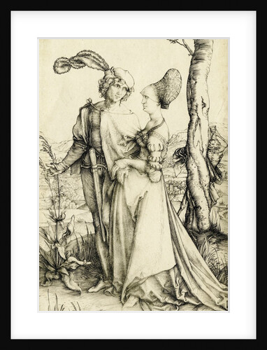 Promenade (Young Couple Threatened by Death) by Albrecht Dürer