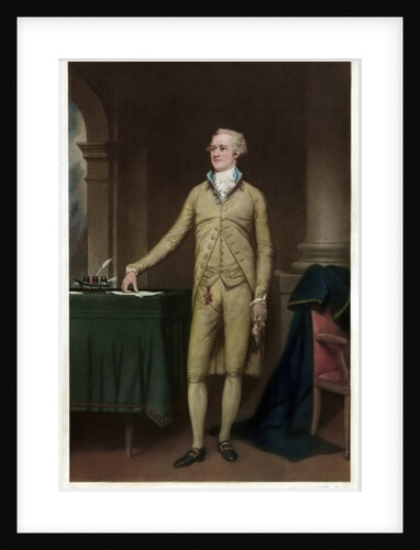 Portrait of Alexander Hamilton by Thomas Hamilton Crawford