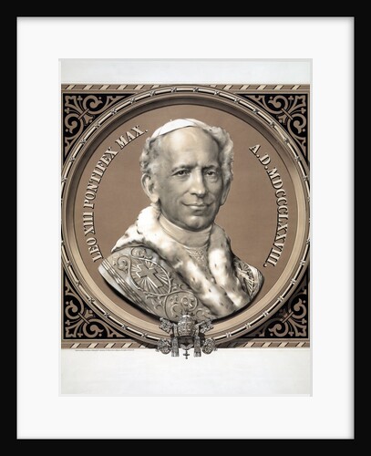 Bust Portrait of Pope Leo XIII by Anonymous