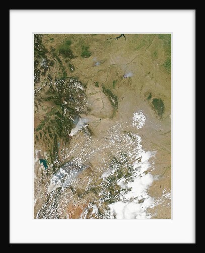 Fontenelle Fire in Wyoming by Anonymous