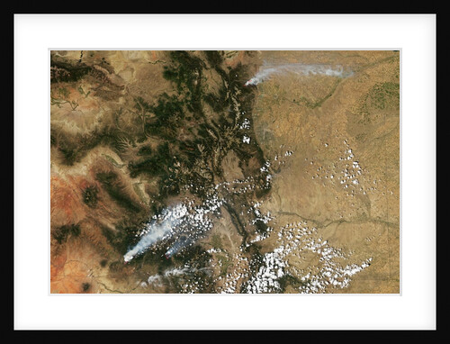 Wildfires across Colorado by Anonymous