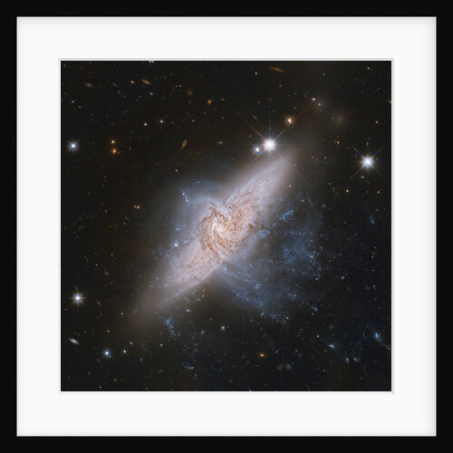 Overlapping galaxies by Anonymous