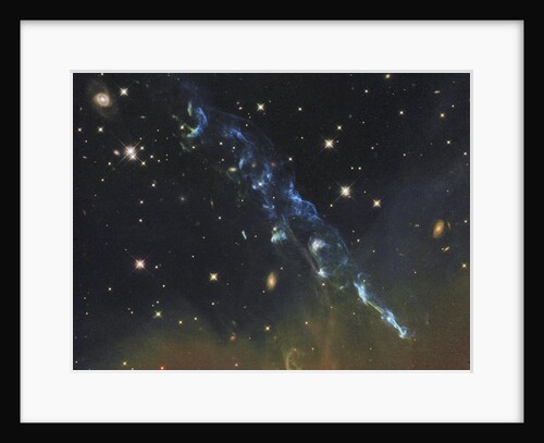 Herbig-Haro object shooting hot gas by Anonymous