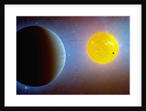 Artist's conception depicts the Kepler-10 star system by Anonymous