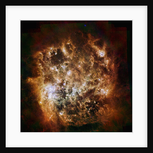 Large Magellanic Cloud galaxy in infrared light by Anonymous