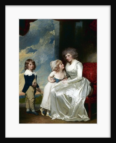 Henrietta, Countess of Warwick, and Her Children by George Romney
