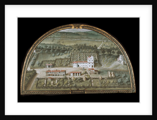 View of Villa di Colle Salvetti by Anonymous
