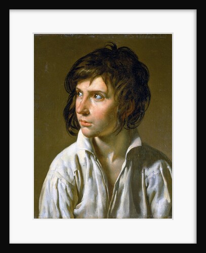 Portrait of a Young Boy by Anne-Louis Girodet de Roussy-Trioson