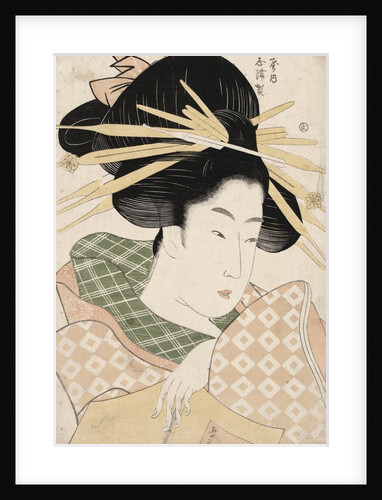 The Courtesan Shizuka of Tama-ya. by Anonymous