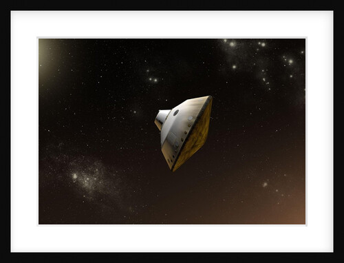 Curiosity Inside Aeroshell by Anonymous
