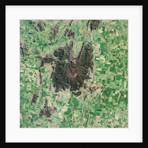 Satellite view of Nangar National Park by Anonymous