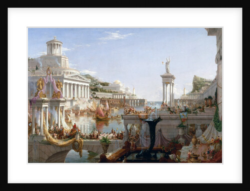 The Course of Empire - Consummation by Thomas Cole