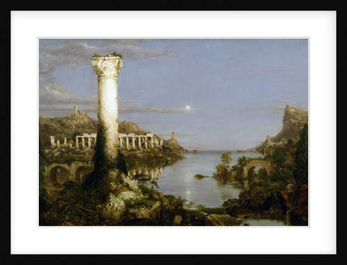 The Course of Empire - Desolation by Thomas Cole