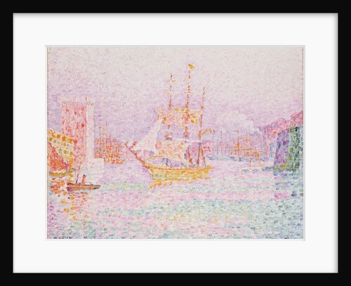 The Harbour at Marseilles by Paul Signac
