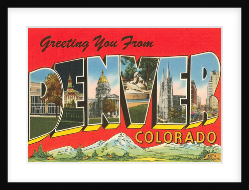Greetings from Denver, Colorado by Anonymous
