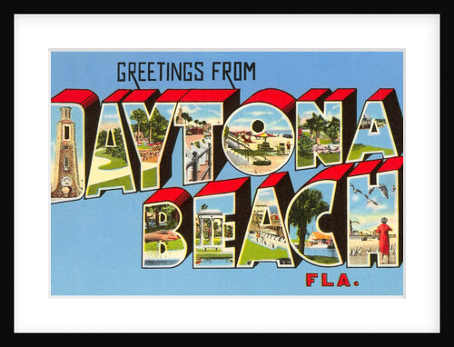 Greetings from Daytona Beach, Florida by Anonymous