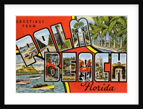 Greetings from Palm Beach, Florida by Anonymous