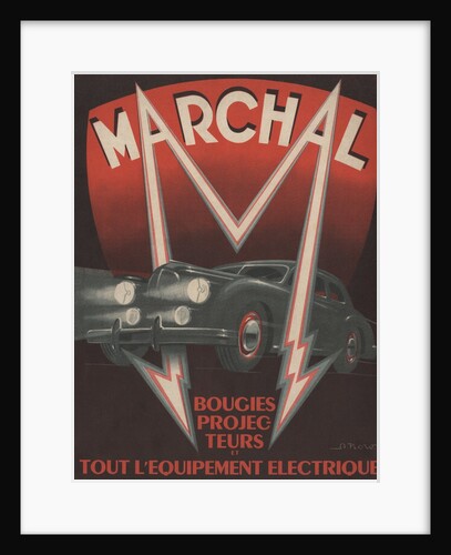 Marchal headlight advertisement by Anonymous