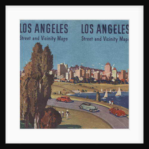 Illustration for Los Angeles Street and Vicinity Maps by Anonymous