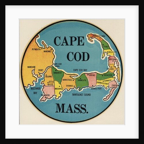Cape Cod travel decal by Anonymous