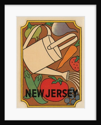 New Jersey travel decal by Anonymous