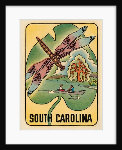 South Carolina travel decal by Anonymous