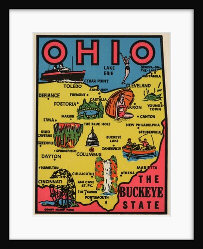 Ohio travel decal by Anonymous