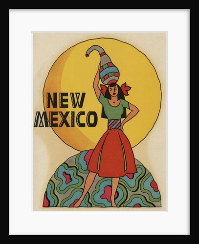 New Mexico travel decal by Anonymous