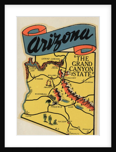 Arizona travel decal by Anonymous