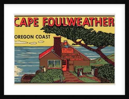 Cape Foulweather travel decal by Anonymous