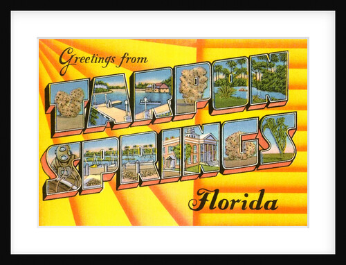 Greetings from Tarpon Springs, Florida by Anonymous