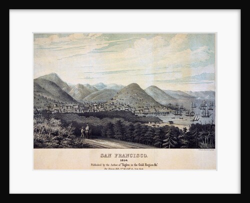San Francisco Bay in 1850 by Anonymous