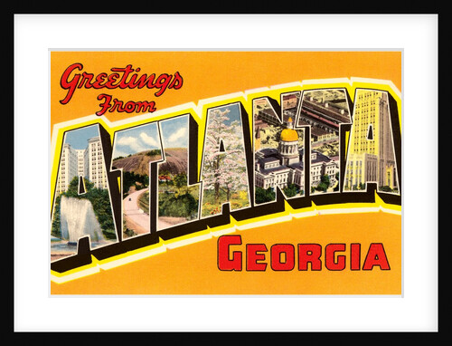 Greetings from Atlanta, Georgia by Anonymous