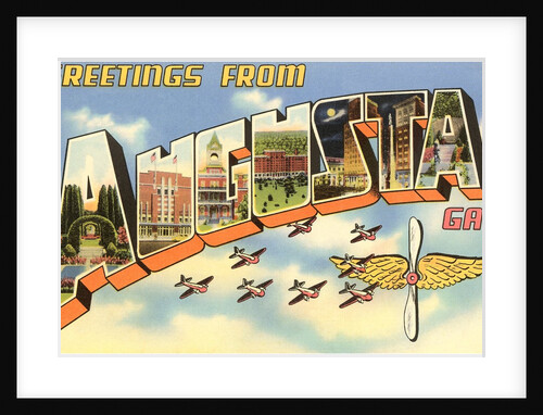 Greetings from Augusta, Georgia by Anonymous