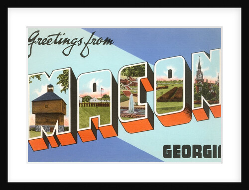 Greetings from Macon, Georgia by Anonymous