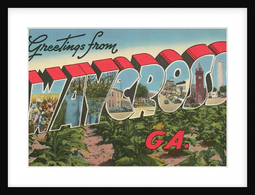 Greetings from Waycross, Georgia by Anonymous