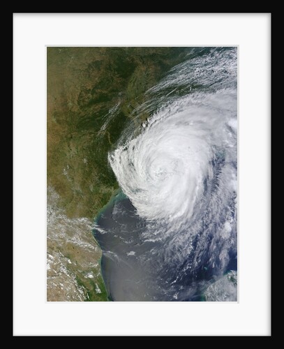 Hurricane Isaac (09L) over Louisiana by Anonymous